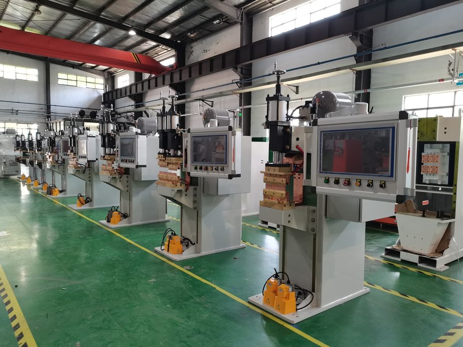 欧亿8注册中频点焊机成品展示